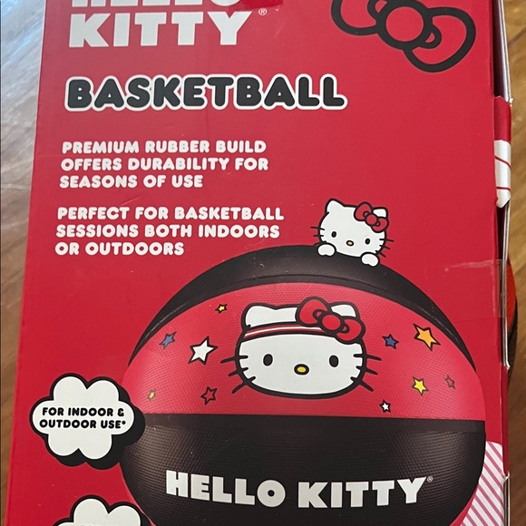 NIB!!! Hello Kitty Red and Black Size 28.5”Basketball - Picture 3 of 10